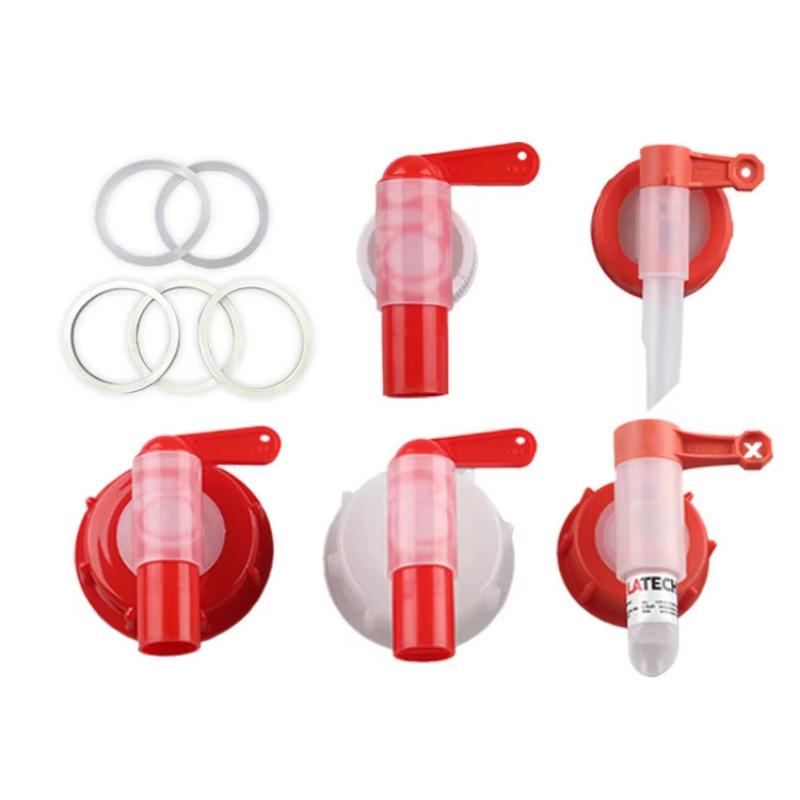 Silicone Tap Washer - 1 stuks rode en witte kunststof