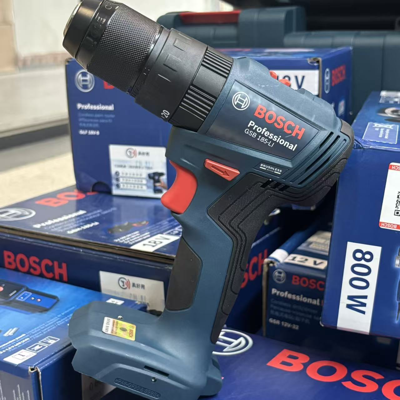 BOSCH GSB 185-LI Borstelloze A - Bosch Drill Gsb 18V recensie en prijs