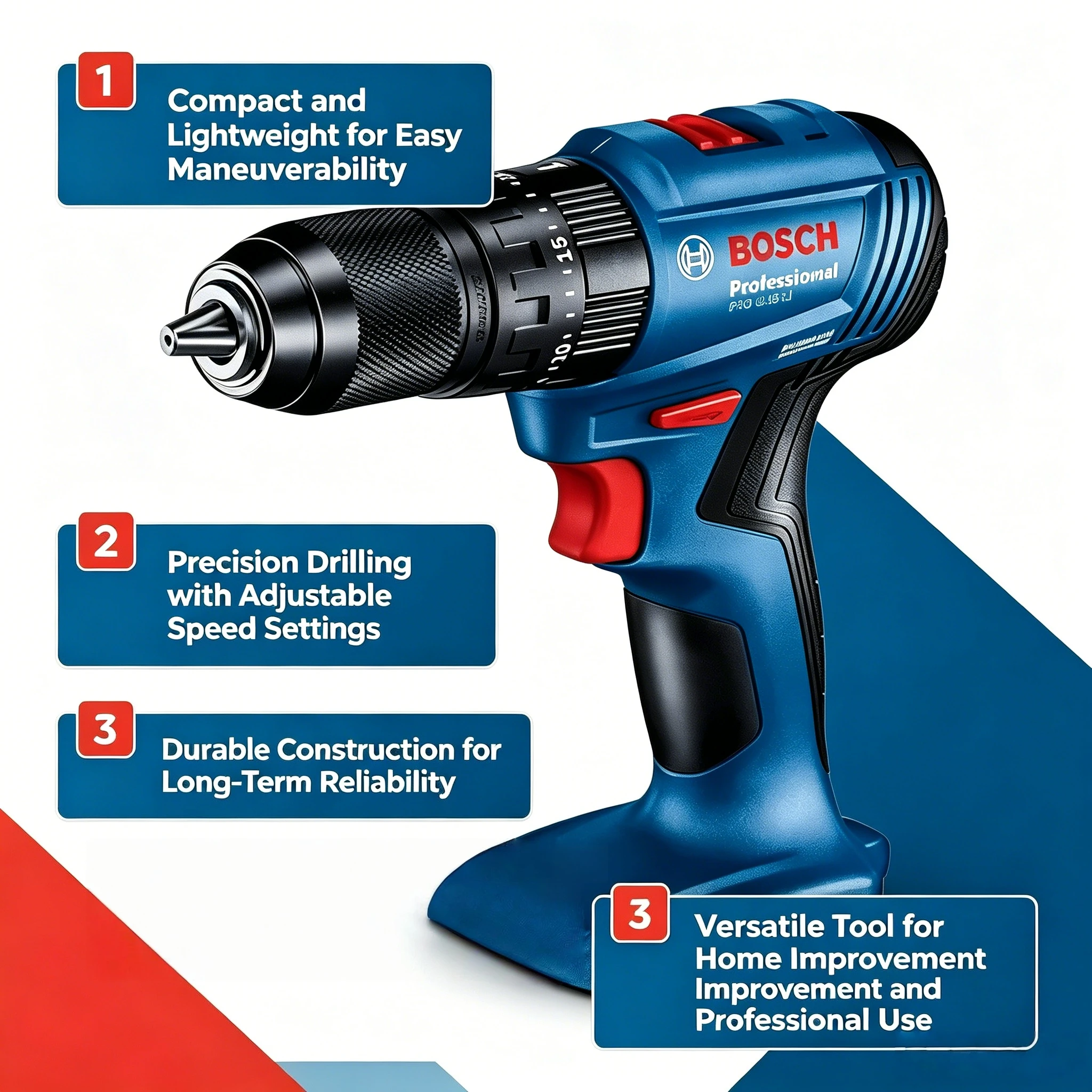 BOSCH GSB 185-LI 18V accuboorm - Bosch Drill Gsb 18V recensie en prijs