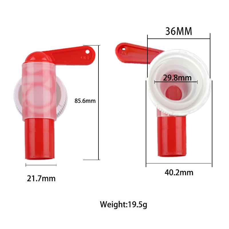 1 stuks rode en witte kunststo - Silicone Tap Washer recensie en prijs